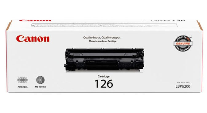 3483B001 | Canon 126 | Original Canon Toner Cartridge - Black