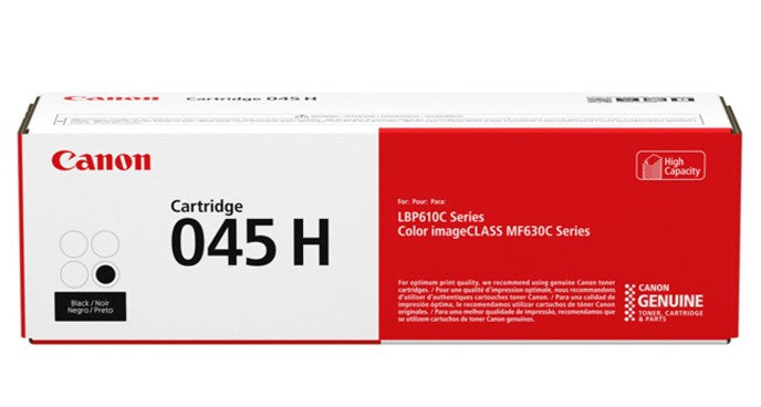 1246C001AA | Canon 045H | Original Canon High-Yield Toner Cartridge - Black