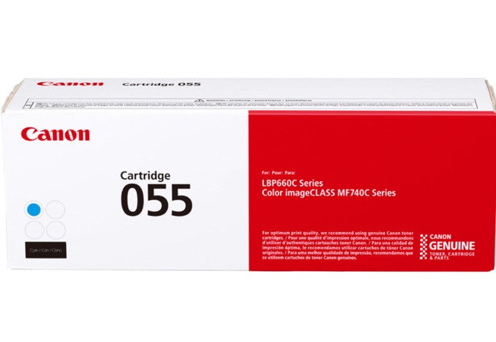 3015C001 | Canon 055 | Original Canon Toner Cartridge - Cyan