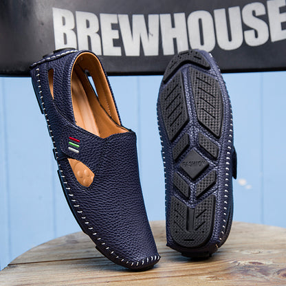Hollow Breathable Cross-border Peas Shoes Men's Shoes